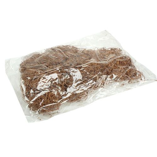 Floristik24 Deco fiber Tamarind Fiber Natur håndværksmateriale naturfiber 500g