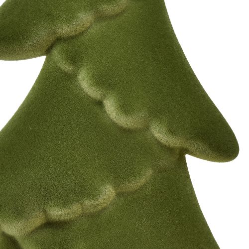 Artikel Juletræspynt Juletræsgran flokket grøn 76cm