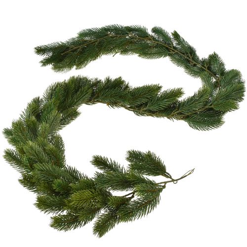 Floristik24 Granguirlande rundbundet juleguirlande grøn 190cm