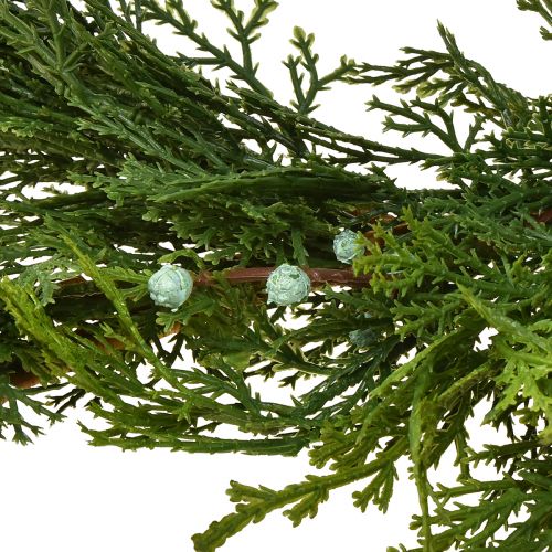 Artikel Granguirlande Thuja med frugter dekorativ bøjle grøn L175cm