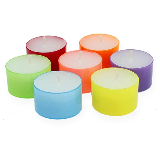 Floristik24 Fyrfadslys farvet Ø38mm 40 stk