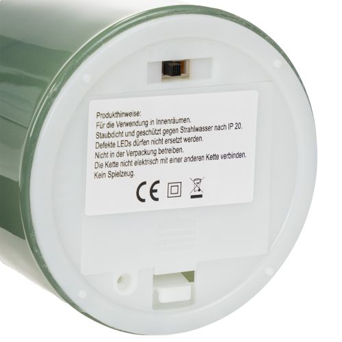 Artikel LED-bordlampe med blomstermønster til stilfuld stuebelysning, 23 cm