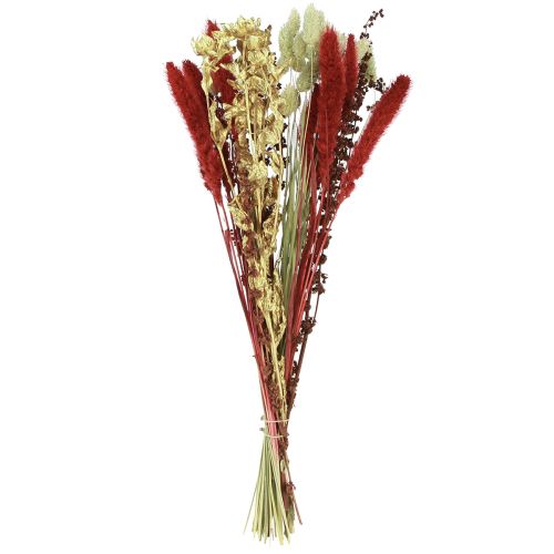 Floristik24 Tørret blomsterbuket korn tør buket rødguld 50cm