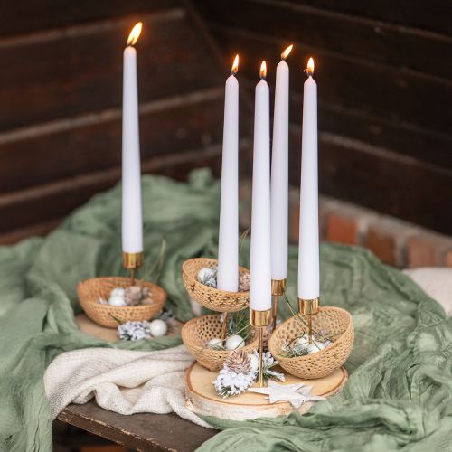 Artikel Tørret frugt Klokkekop bleget Blomsterhandel 8,5-11cm 10 stk.