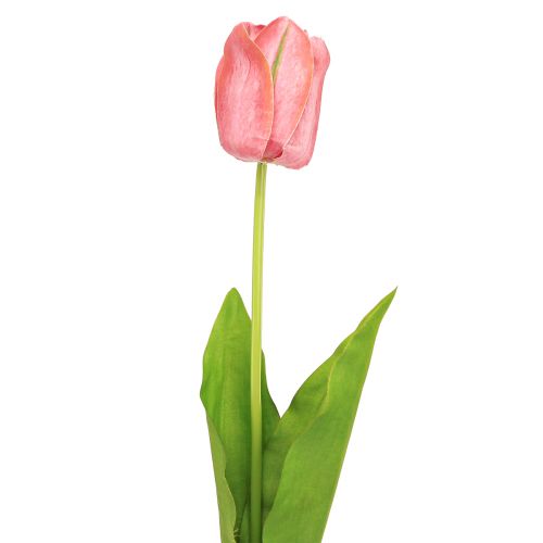 Floristik24 Tulipan kunstig blomst rød, orange kunstig forårsblomst H67cm
