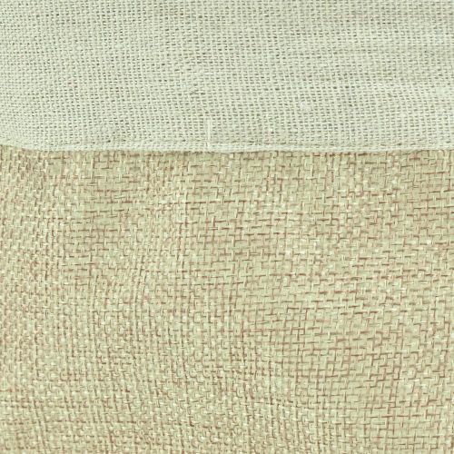Artikel Plantekasse Jute Stofkurv Utensilo Natur Ø21cm H19cm 3stk