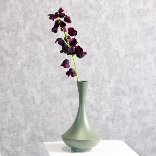 Artikel Vase med elegant buet form, dekorativ til moderne interiør, 33 cm