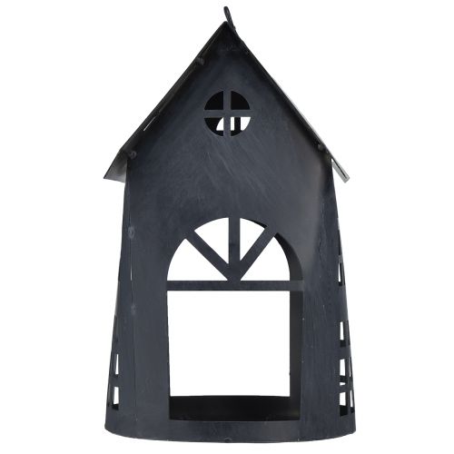 Artikel Fuglehus antikgrå metal 30x15 cm