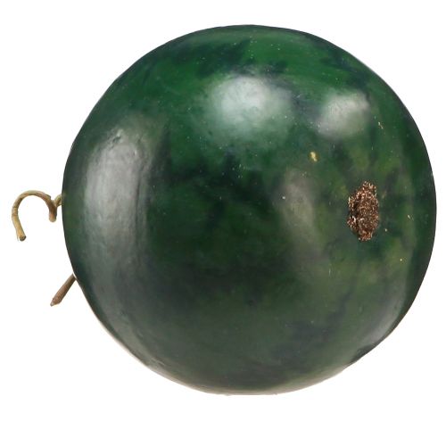 Artikel Vandmelon kunstig kunstig frugt grøn Ø18cm H21cm