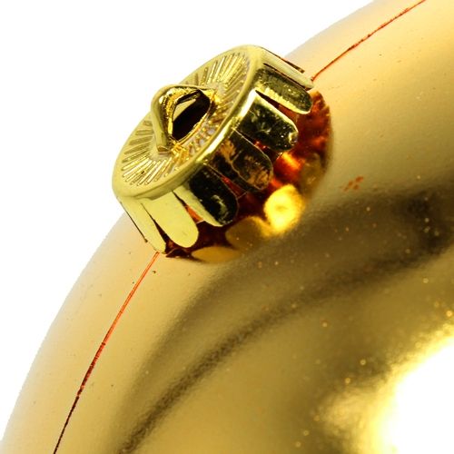 Artikel Julekugle plastik stor guld Ø25cm