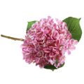 Floristik24 Hortensia kunstig pink kunstig blomst pink Ø15,5cm 45cm