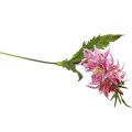 Floristik24 Kunstige blomster, silke blomster dekorativ lilje pink 97cm