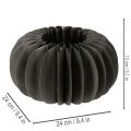 Papir-græskarpyntering af honningkagepapir 24 cm 4 stk. | Floristik24.dk