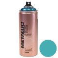 Floristik24 Maling spray effekt spray metallic maling blå Caribbean 400ml