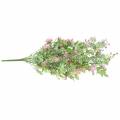 Floristik24 Buket med græs og blomster kunst pink 53cm