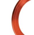 Floristik24 Fladtråd aluminium orange 5mm x 1mm 2,5m