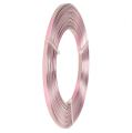 Floristik24 Aluminium fladtråd pink 5mm 10m
