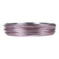 Floristik24 Aluminiumstråd Ø2mm pink pyntetråd rund 480g