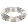 Floristik24 Aluminiumstråd, sølv, 3 mm, hobbytråd til kreative projekter, 1 kg