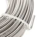 Aluminiumstråd, sølv, 3 mm, hobbytråd til kreative projekter, 1 kg | Floristik24.dk