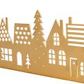 Hussilhuetdekoration advent på
