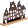Husrækkedekoration, metal med