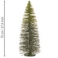 Kunstigt grønt juletræ til vinterdekoration, 70 cm | Floristik24.dk