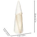 Dekorativ nissefigur til stående, juledekoration, keramik, 22 cm | Floristik24.dk