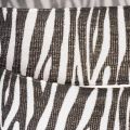 Gavebånd med zebraprint, 25 mm