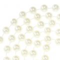 Floristik24 Perlesnor hvid 10mm 6m