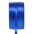 Floristik24 Dekorationsbånd blå 6mm 50m
