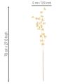 Kunstig bærgrendekoration, guld, 70 cm, 3 stk. | Floristik24.dk