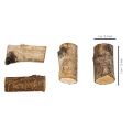 Dekorative birketræsstykker med bark til hobbybrug, 3 cm, 300 g | Floristik24.dk