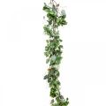 Floristik24 Bladguirlande dekoguirlande kunstplante grøn 180cm