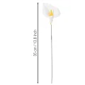 Kunstig calla med gul støvdrager, dekorative blomster, 35 cm, 10 stk. | Floristik24.dk
