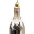 Floristik24 Champagneflaske til at hænge lys guld 10 stk