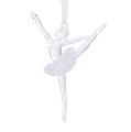 Floristik24 Juletrædekorationer Ballerina 10cm 12stk