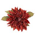 Kunstig dahliablomst med lang