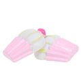 Floristik24 Miniature dekorative cupcakes lyserøde, hvide 2,5 cm 60p