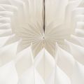 Papirdekorationskugle, moderne græskardekoration, honeycomb-papir, 34 cm, 2 stk. | Floristik24.dk