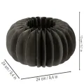 Papir-græskarpyntering af honningkagepapir 24 cm 4 stk. | Floristik24.dk
