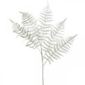 Floristik24 Deco bregne kunstig plante bregne blad kunstig bregne hvid L78cm
