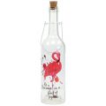 Floristik24 Deco flaske LED flamingo 37,5cm varm hvid 2stk