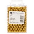 Dekorative perler guld Ø8mm 250 stk | Floristik24.dk