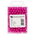Dekorative lyserøde perler, Ø8 mm, 250 stk. | Floristik24.dk
