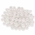 Floristik24 Pynteperler hvid Ø10mm 115 stk