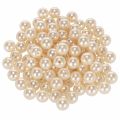 Floristik24 Dekorative perler Ø10mm champagne 115 stk