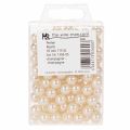 Dekorative perler Ø10mm champagne 115 stk | Floristik24.dk