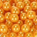 Pynteperler Ø10mm orange 115 stk | Floristik24.dk