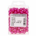 Pynteperler Ø10mm pink 115 stk | Floristik24.dk